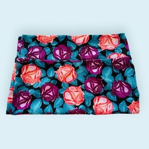 Women’s Stretchy Roses Pencil Skirt